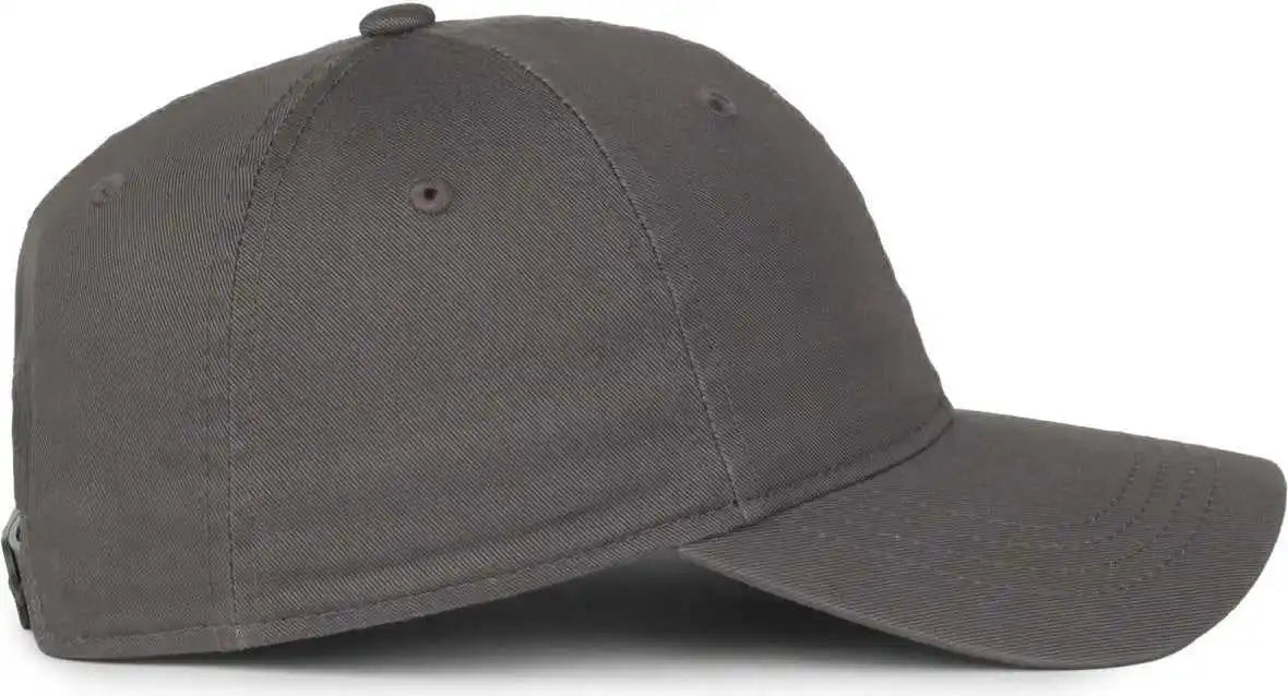 Oc Sports Gwt-sb Garment Washed Snap Back Dad Cap - Charcoal - Dark Gray / Osfm