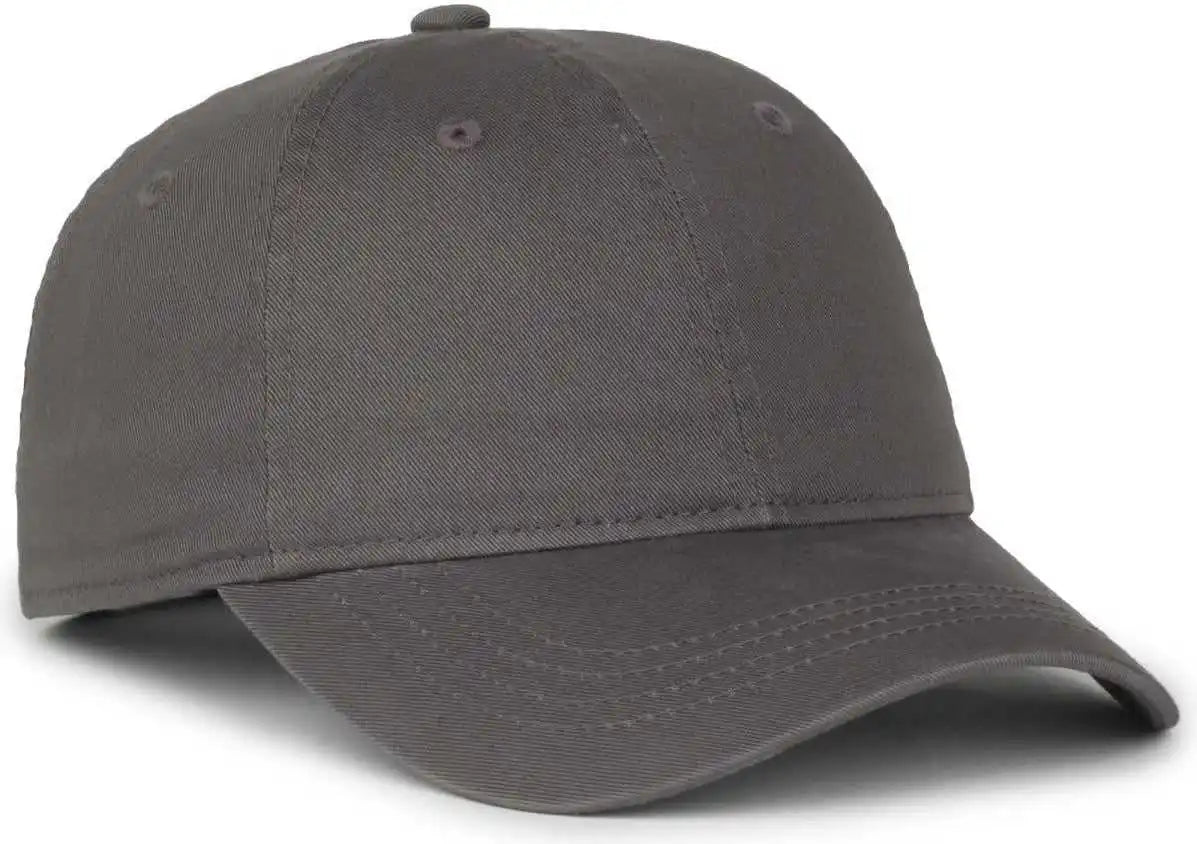 Oc Sports Gwt-sb Garment Washed Snap Back Dad Cap - Charcoal - Dark Gray / Osfm