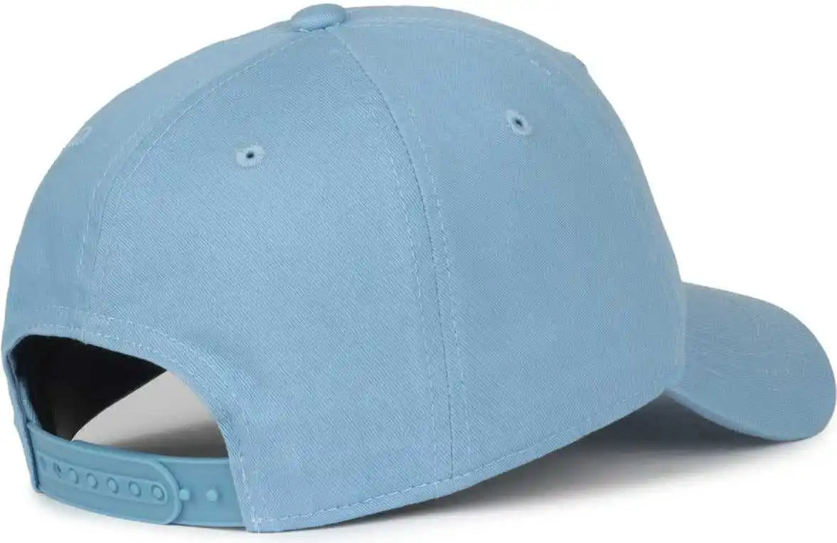 Oc Sports Gwt-sb Garment Washed Snap Back Dad Cap - Light Blue