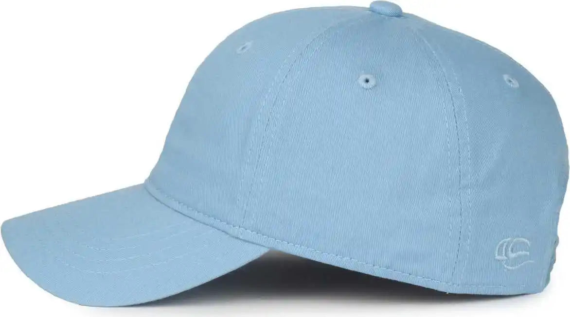 Oc Sports Gwt-sb Garment Washed Snap Back Dad Cap - Light Blue