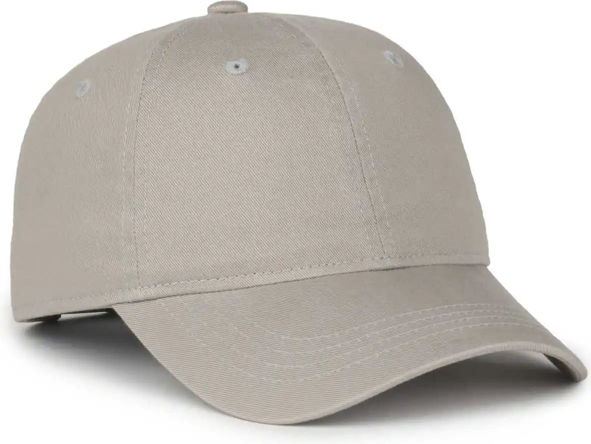 Oc Sports Gwt-sb Garment Washed Snap Back Dad Cap - Light Gray