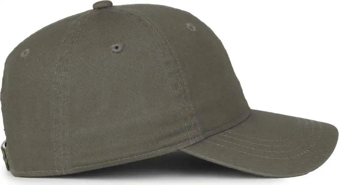 Oc Sports Gwt-sb Garment Washed Snap Back Dad Cap - Olive