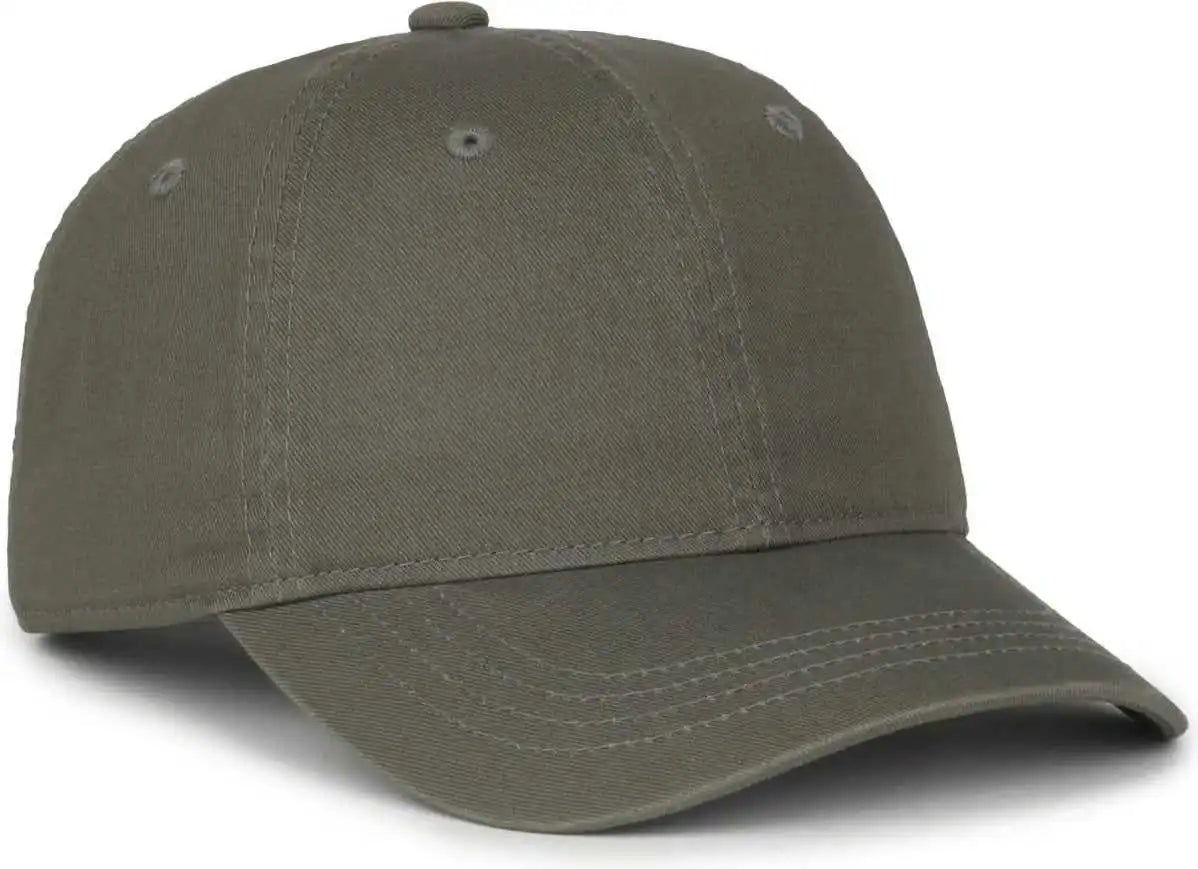 Oc Sports Gwt-sb Garment Washed Snap Back Dad Cap - Olive - Osfm