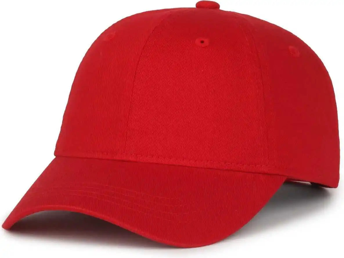 Oc Sports Gwt-sb Garment Washed Snap Back Dad Cap - Red