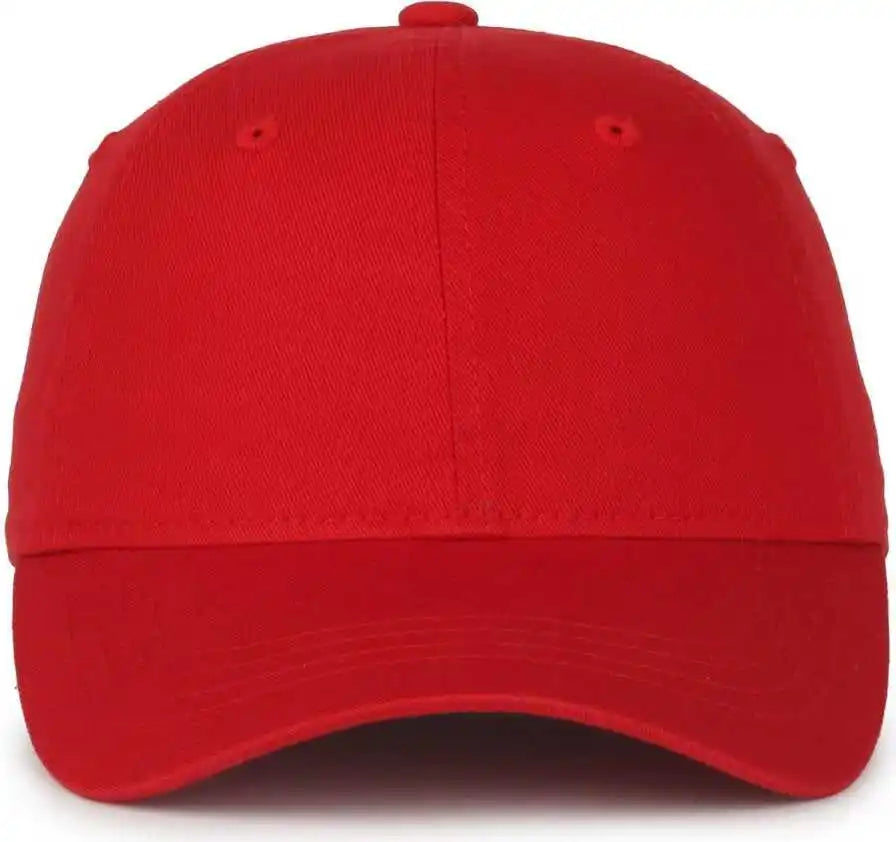 Oc Sports Gwt-sb Garment Washed Snap Back Dad Cap - Red