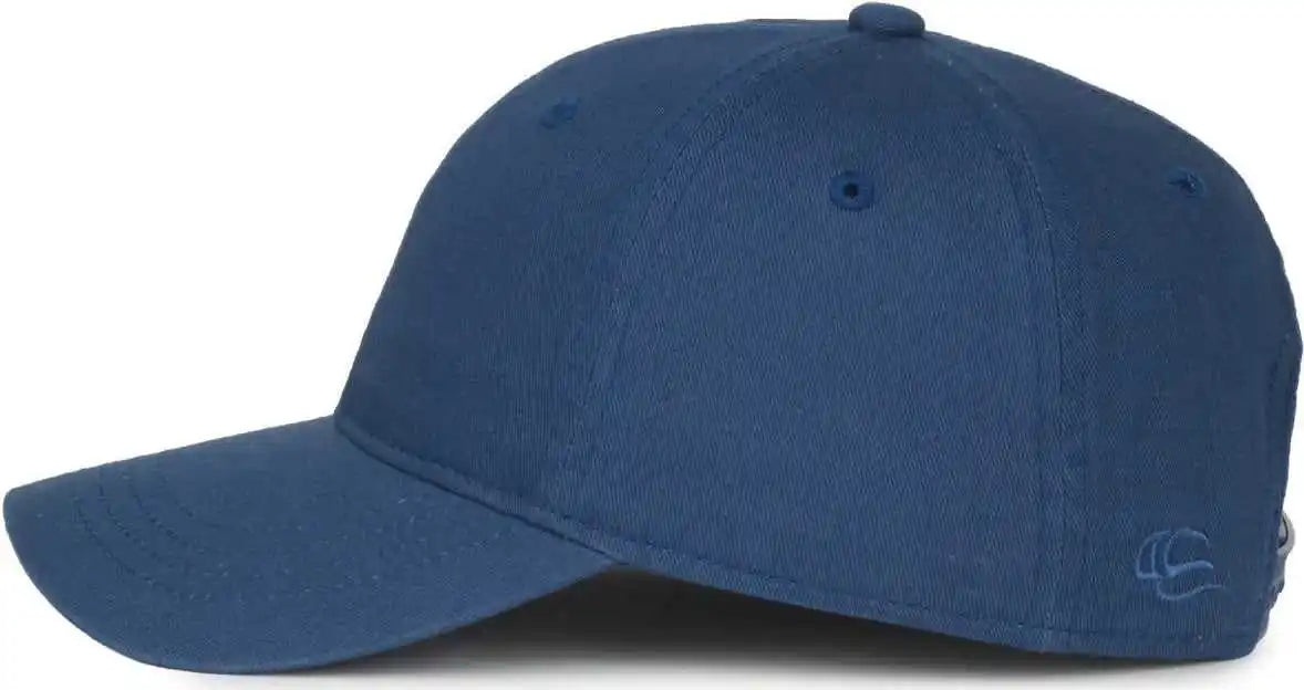 Oc Sports Gwt-sb Garment Washed Snap Back Dad Cap - Royal