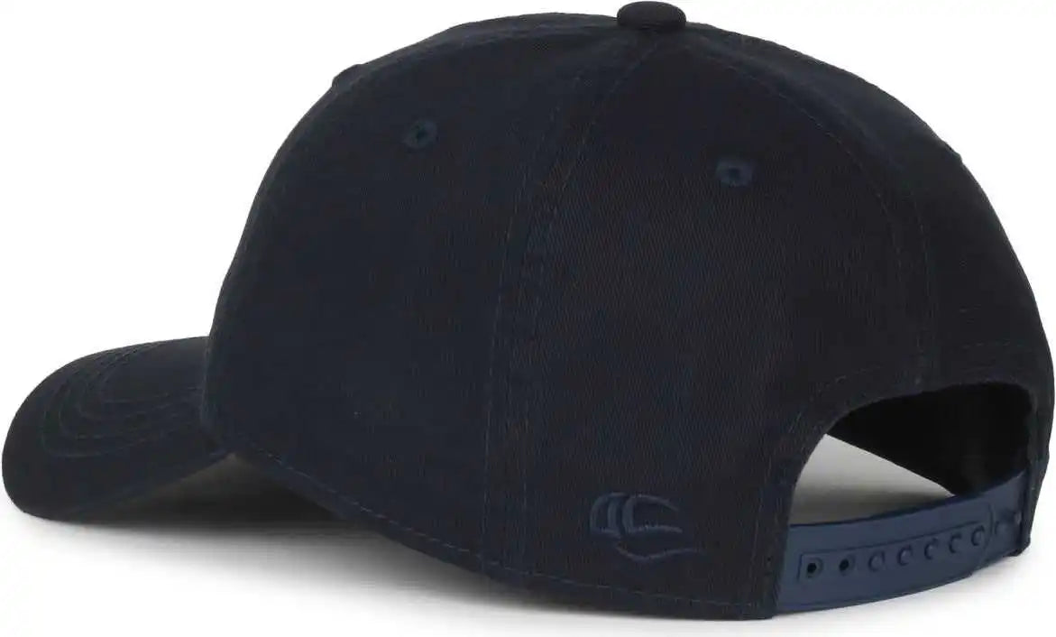 Oc Sports Gwt-sb Garment Washed Snap Back Dad Cap - True Navy - Osfm