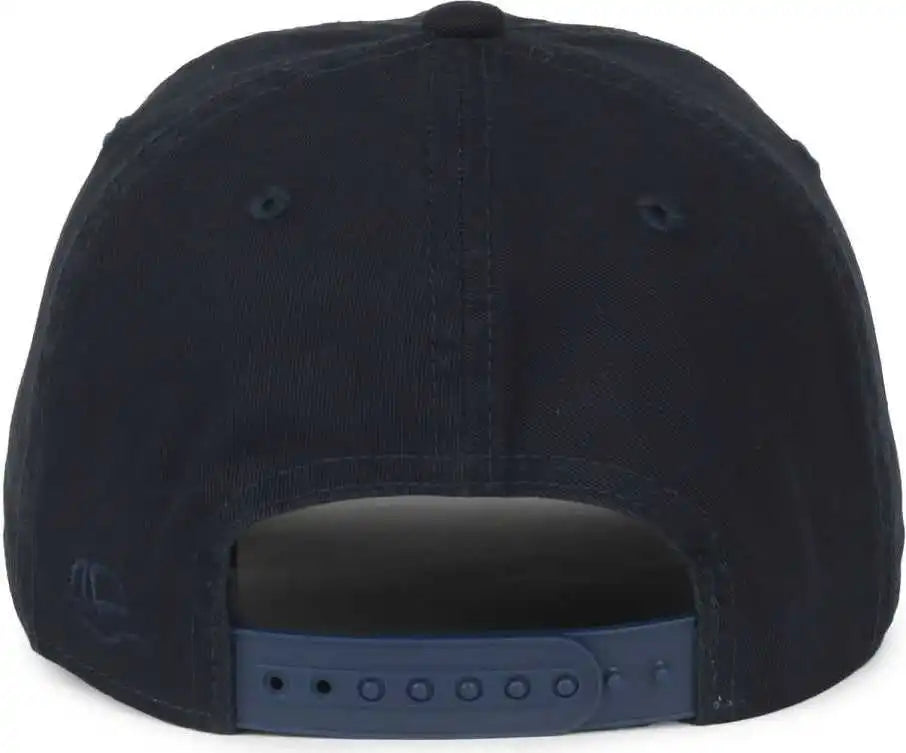 Oc Sports Gwt-sb Garment Washed Snap Back Dad Cap - True Navy - Osfm