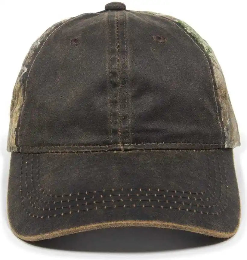 Oc Sports Hpc-305 Adjustable Cap - Brown Realtree Edge - 6 7/8’’ - 7 1/2’’
