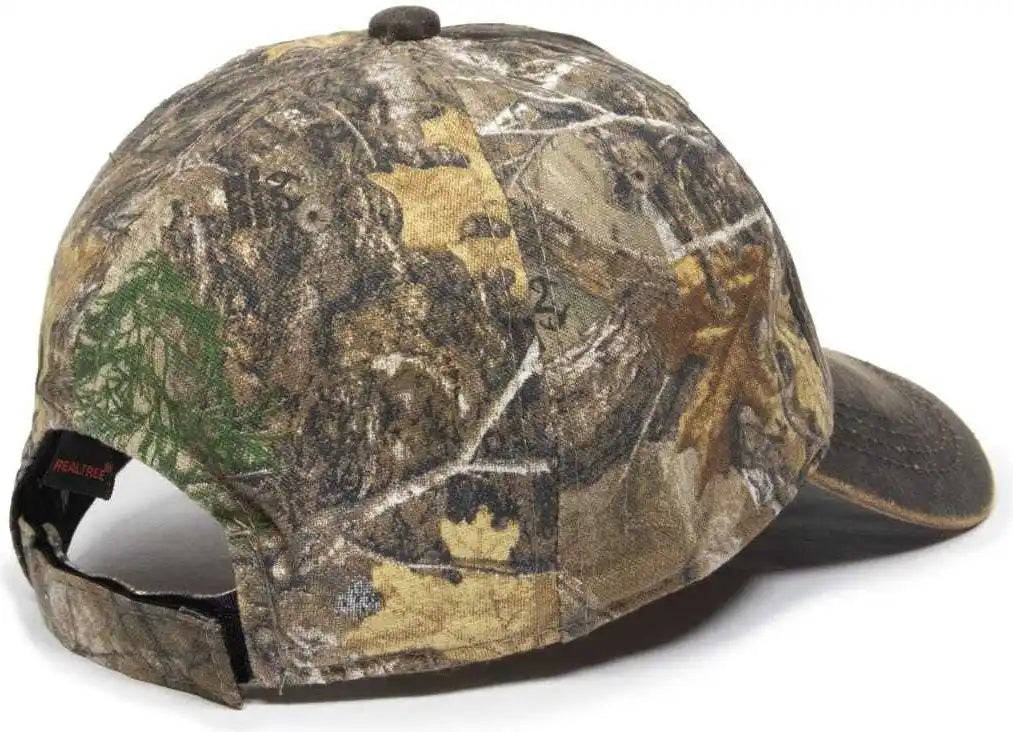 Oc Sports Hpc-305 Adjustable Cap - Brown Realtree Edge - 6 7/8’’ - 7 1/2’’