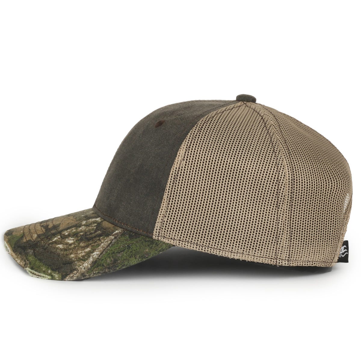 Oc Sports Hpc-500m Adjustable Mesh Back Cap - Brown Tan Realtree Apx