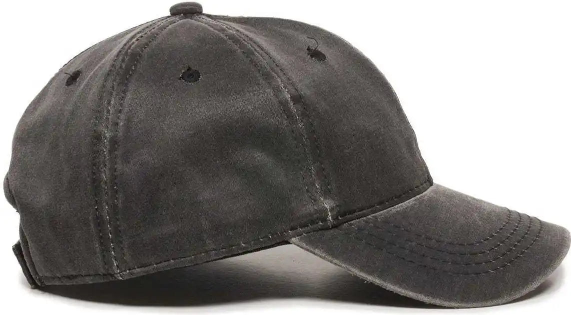 Oc Sports Hpd-605 Adjustable Cap - Black - 6 7/8’’ - 7 1/2’’
