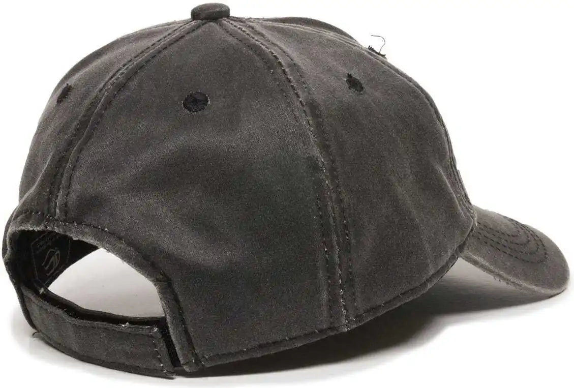 Oc Sports Hpd-605 Adjustable Cap - Black - 6 7/8’’ - 7 1/2’’