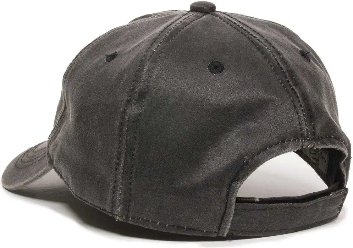 Oc Sports Hpd-605 Adjustable Cap - Black - 6 7/8’’ - 7 1/2’’