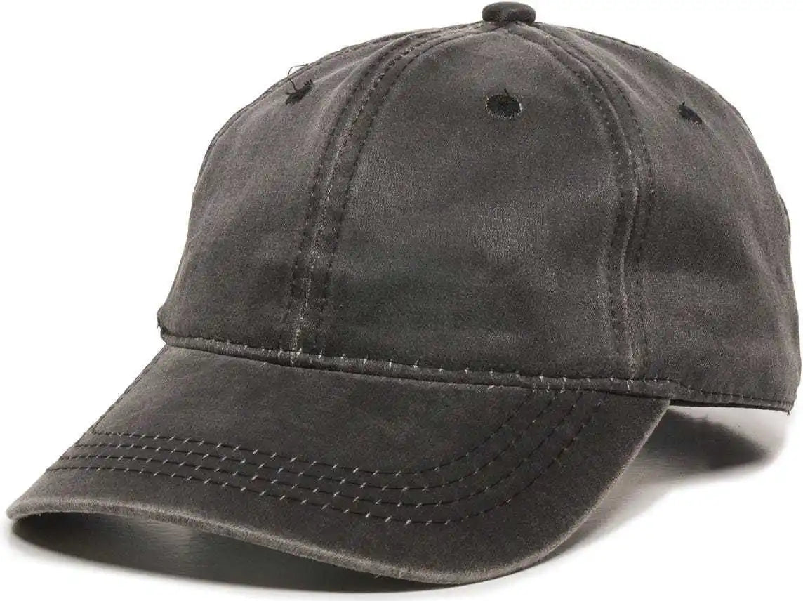 Oc Sports Hpd-605 Adjustable Cap - Black - 6 7/8’’ - 7 1/2’’