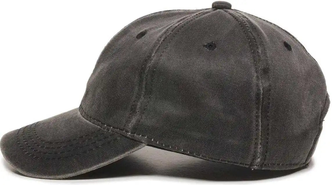 Oc Sports Hpd-605 Adjustable Cap - Black - 6 7/8’’ - 7 1/2’’