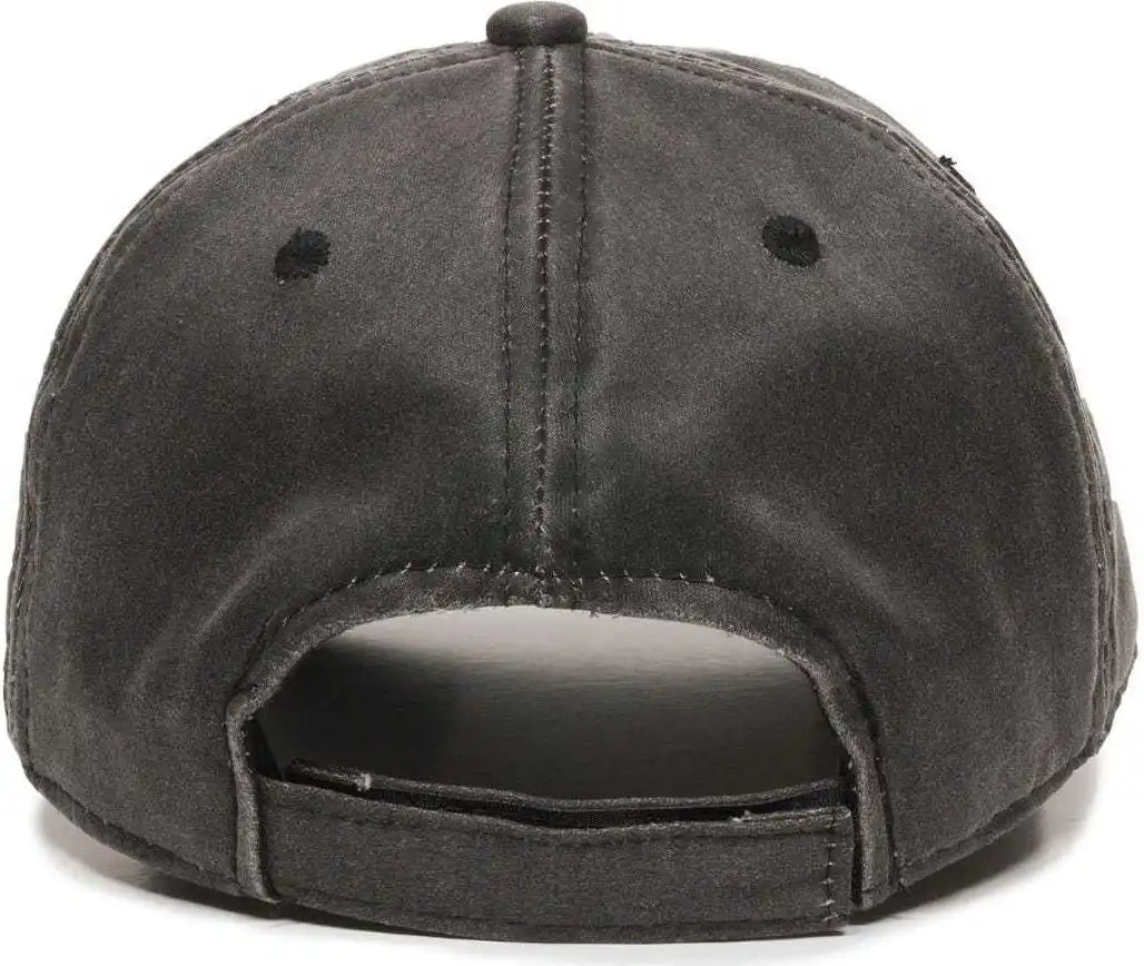 Oc Sports Hpd-605 Adjustable Cap - Black - 6 7/8’’ - 7 1/2’’