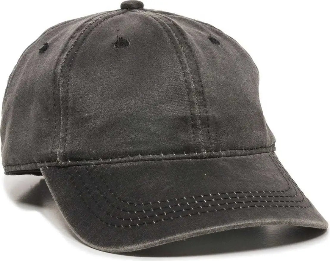 Oc Sports Hpd-605 Adjustable Cap - Black - 6 7/8’’ - 7 1/2’’