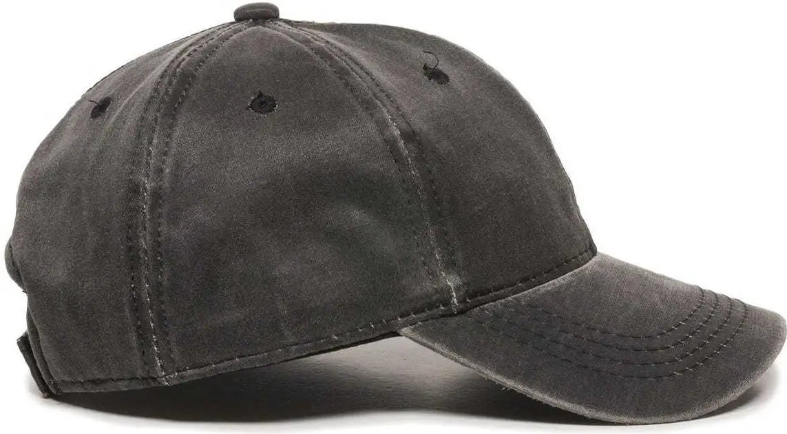 Oc Sports Hpd-605 Adjustable Cap - Black - 6 7/8’’ - 7 1/2’’