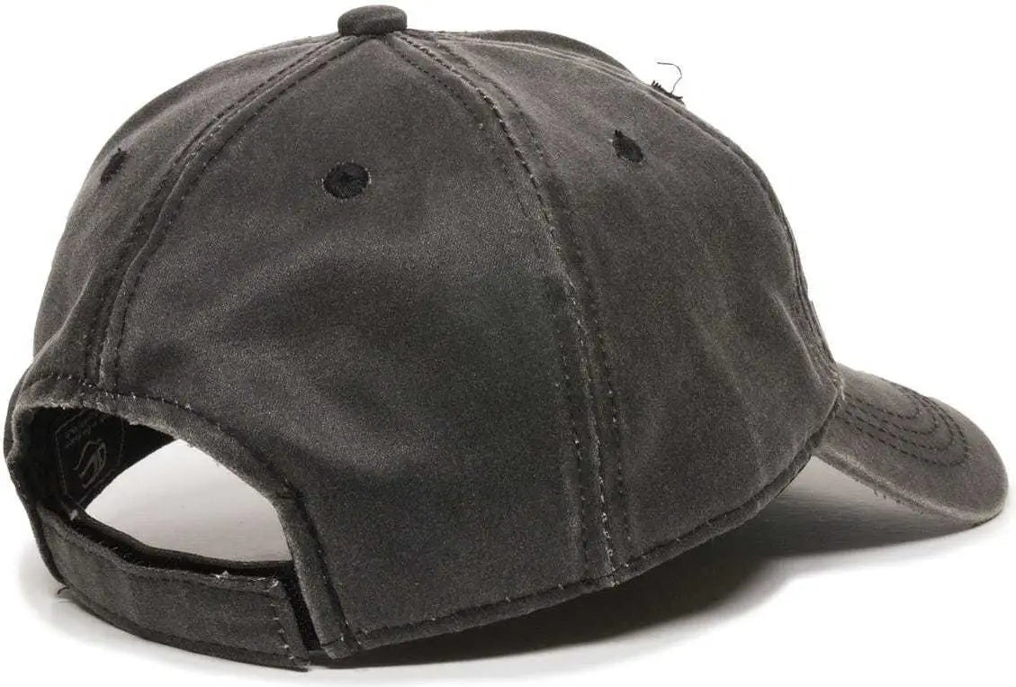 Oc Sports Hpd-605 Adjustable Cap - Black - 6 7/8’’ - 7 1/2’’