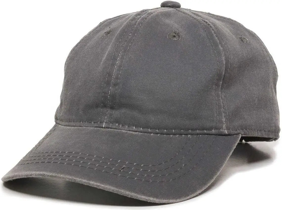 Oc Sports Hpd-605 Adjustable Cap - Charcoal - Dark Gray / 6 7/8’’ - 7 1/2’’