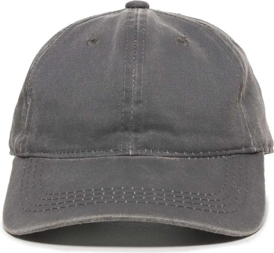 Oc Sports Hpd-605 Adjustable Cap - Charcoal - Dark Gray / 6 7/8’’ - 7 1/2’’