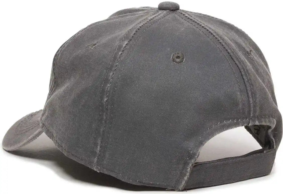Oc Sports Hpd-605 Adjustable Cap - Charcoal - Dark Gray / 6 7/8’’ - 7 1/2’’