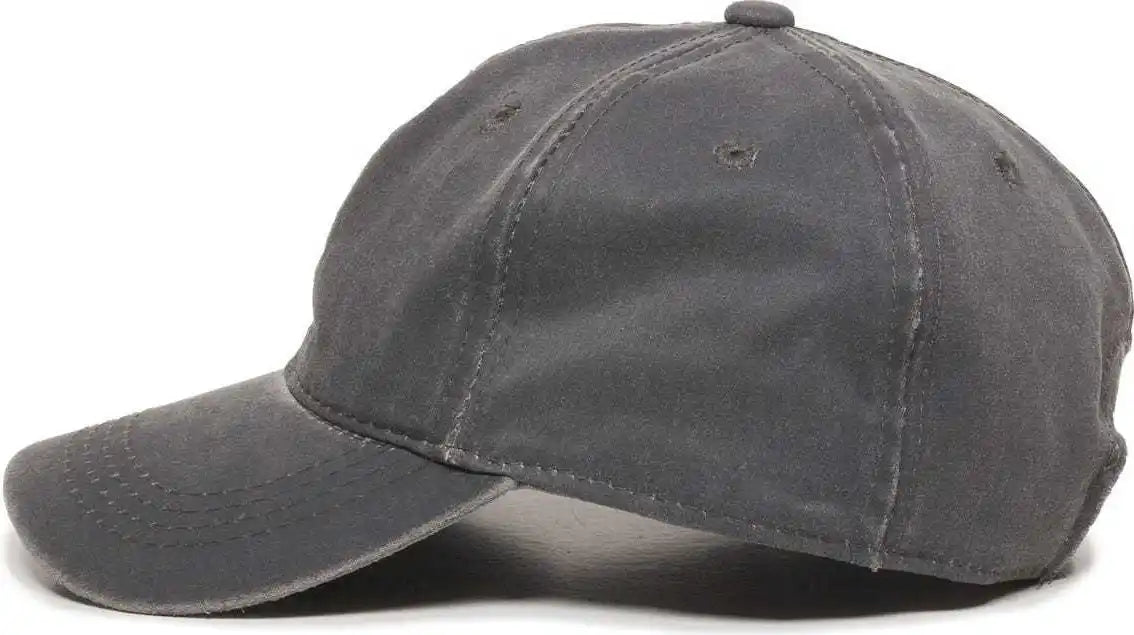 Oc Sports Hpd-605 Adjustable Cap - Charcoal - Dark Gray / 6 7/8’’ - 7 1/2’’