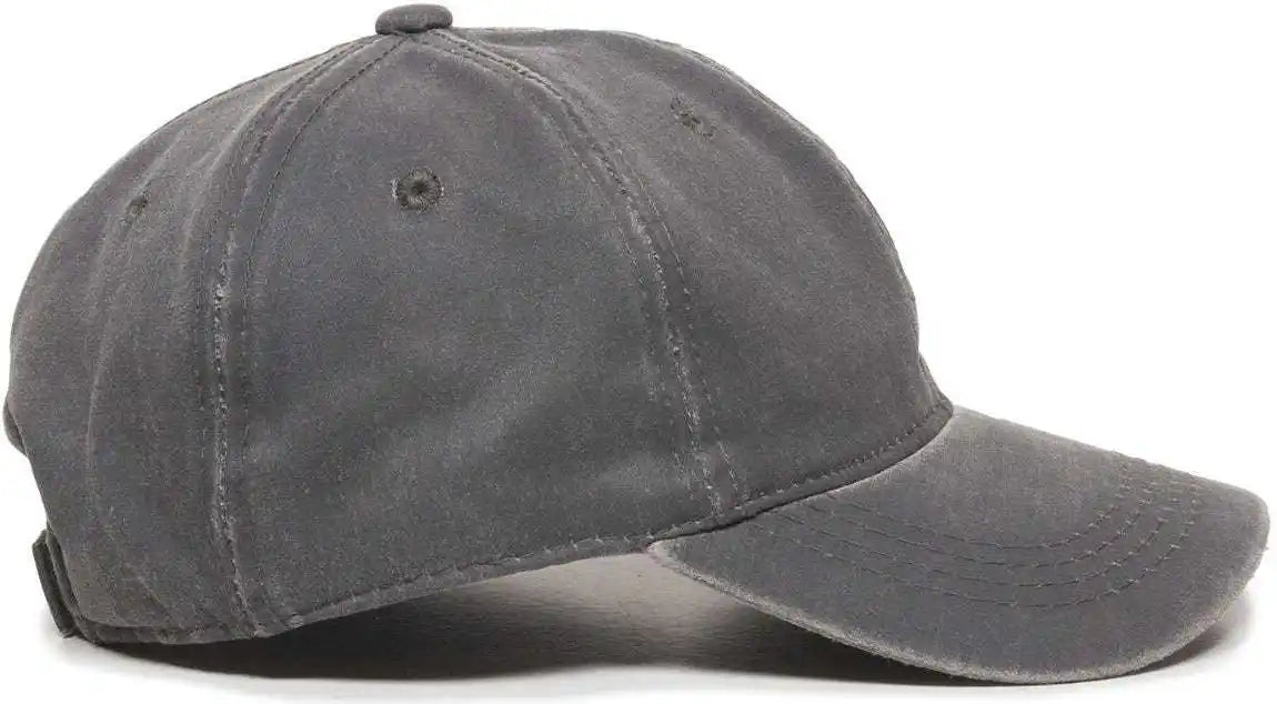 Oc Sports Hpd-605 Adjustable Cap - Charcoal - Dark Gray / 6 7/8’’ - 7 1/2’’