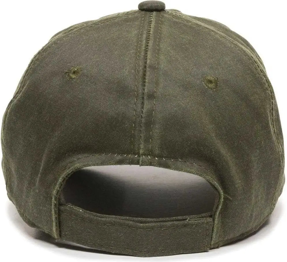 Oc Sports Hpd-605 Adjustable Cap - Olive - 6 7/8’’ - 7 1/2’’