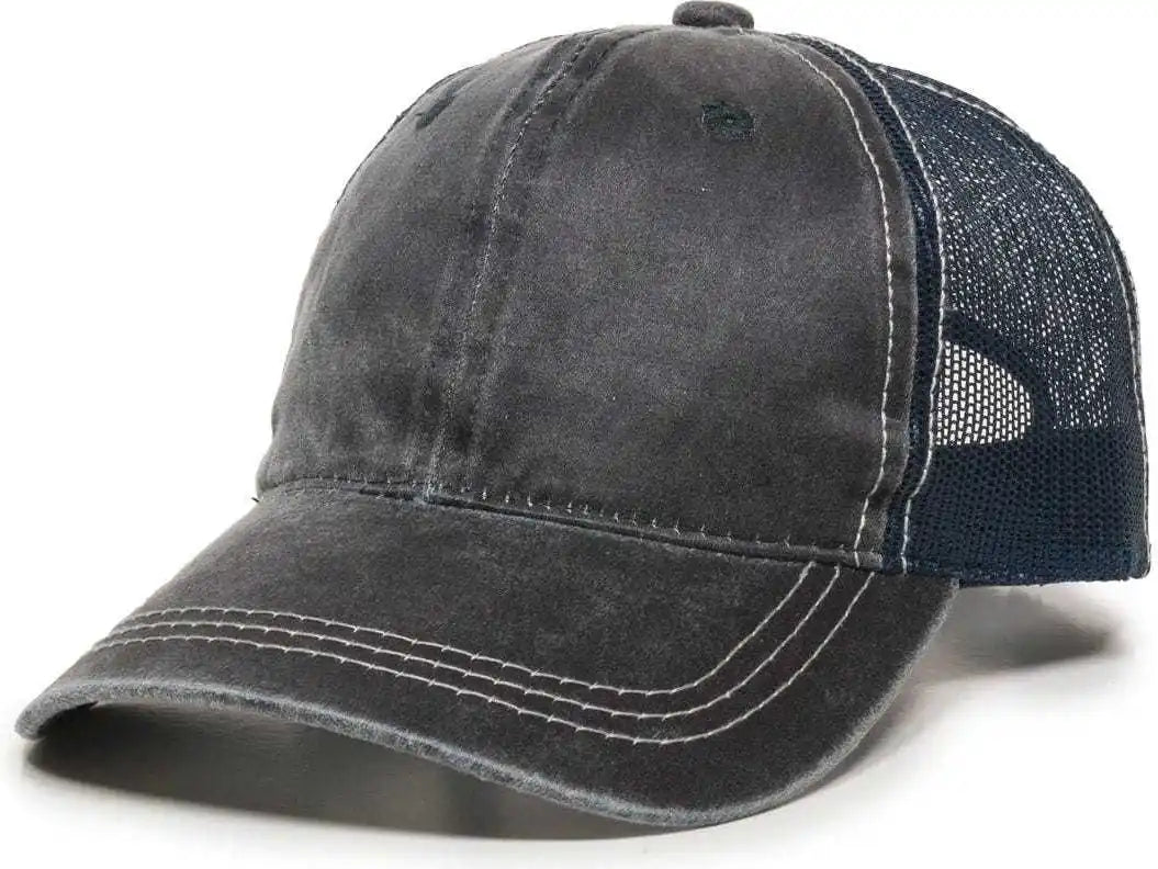 Oc Sports Hpd-610m Adjustable Mesh Back Cap - Navy - 6 7/8’’ - 7 1/2’’