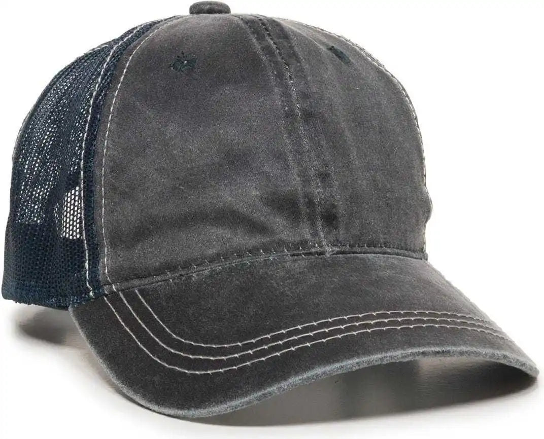 Oc Sports Hpd-610m Adjustable Mesh Back Cap - Navy - 6 7/8’’ - 7 1/2’’