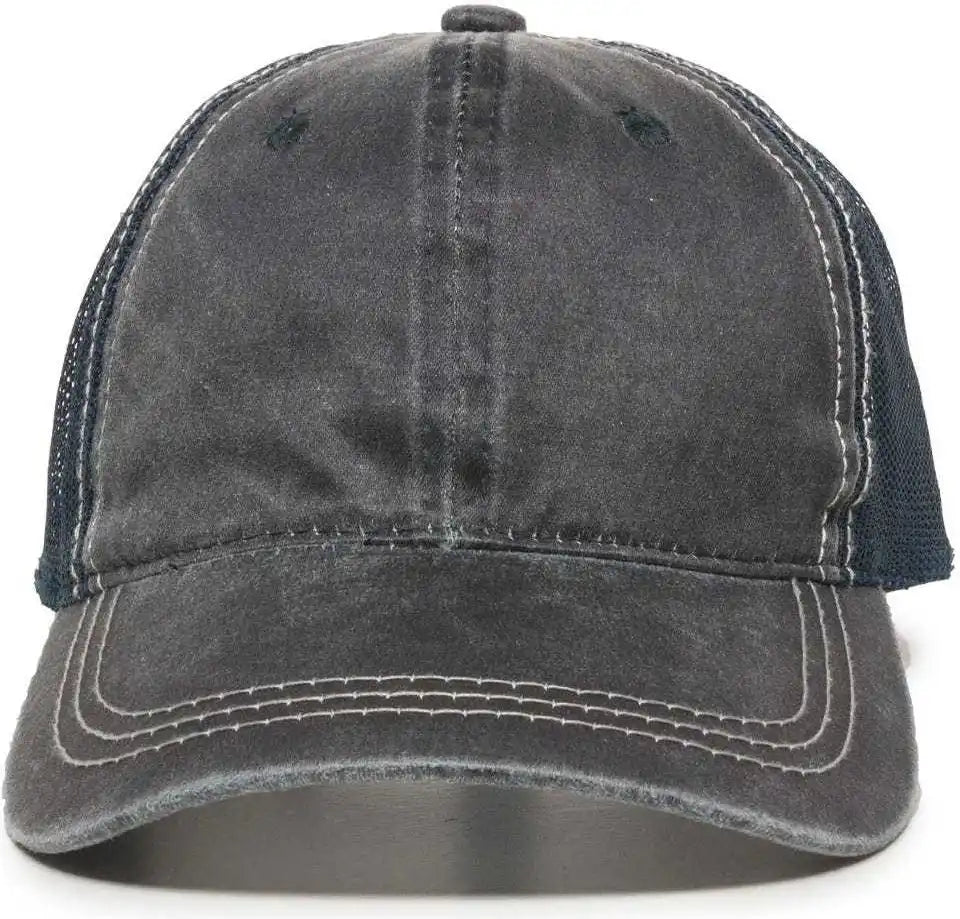 Oc Sports Hpd-610m Adjustable Mesh Back Cap - Navy - 6 7/8’’ - 7 1/2’’