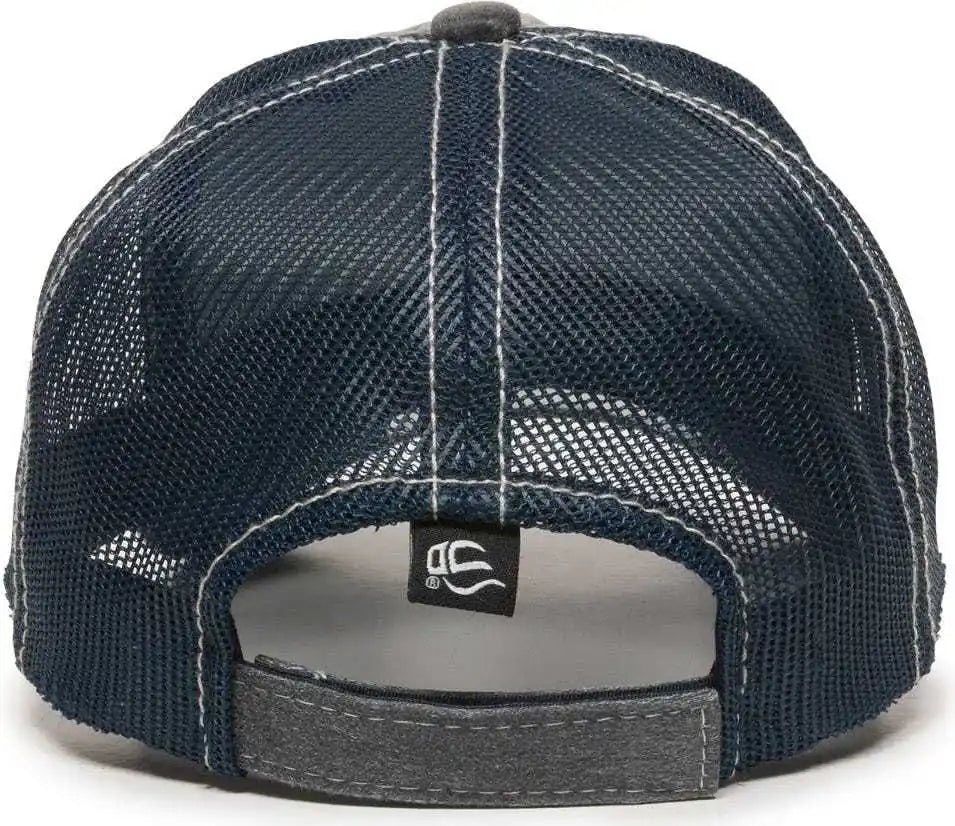 Oc Sports Hpd-610m Adjustable Mesh Back Cap - Navy - 6 7/8’’ - 7 1/2’’