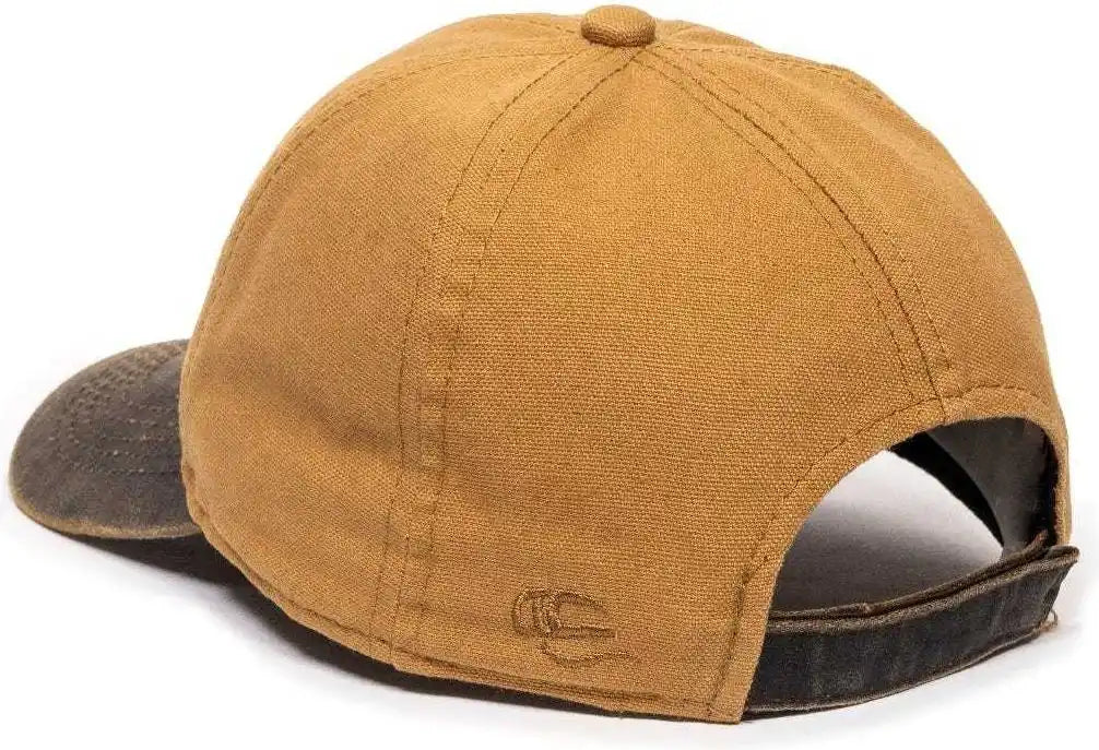 Oc Sports Hpk-100 Adjustable Cap - Duk Brown - Tan / 6 7/8’’ - 7 1/2’’