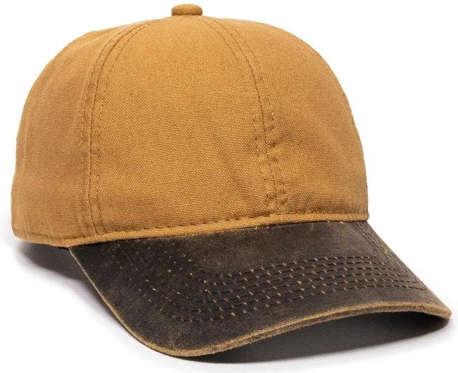 Oc Sports Hpk-100 Adjustable Cap - Duk Brown - Tan / 6 7/8’’ - 7 1/2’’