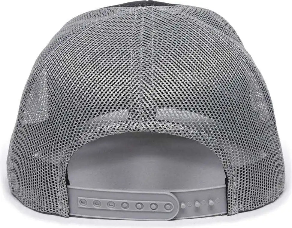 Oc Sports Hrn02a Hornady Mesh Back Cap - Black Gray - 6 7/8’’ - 7 1/2’’