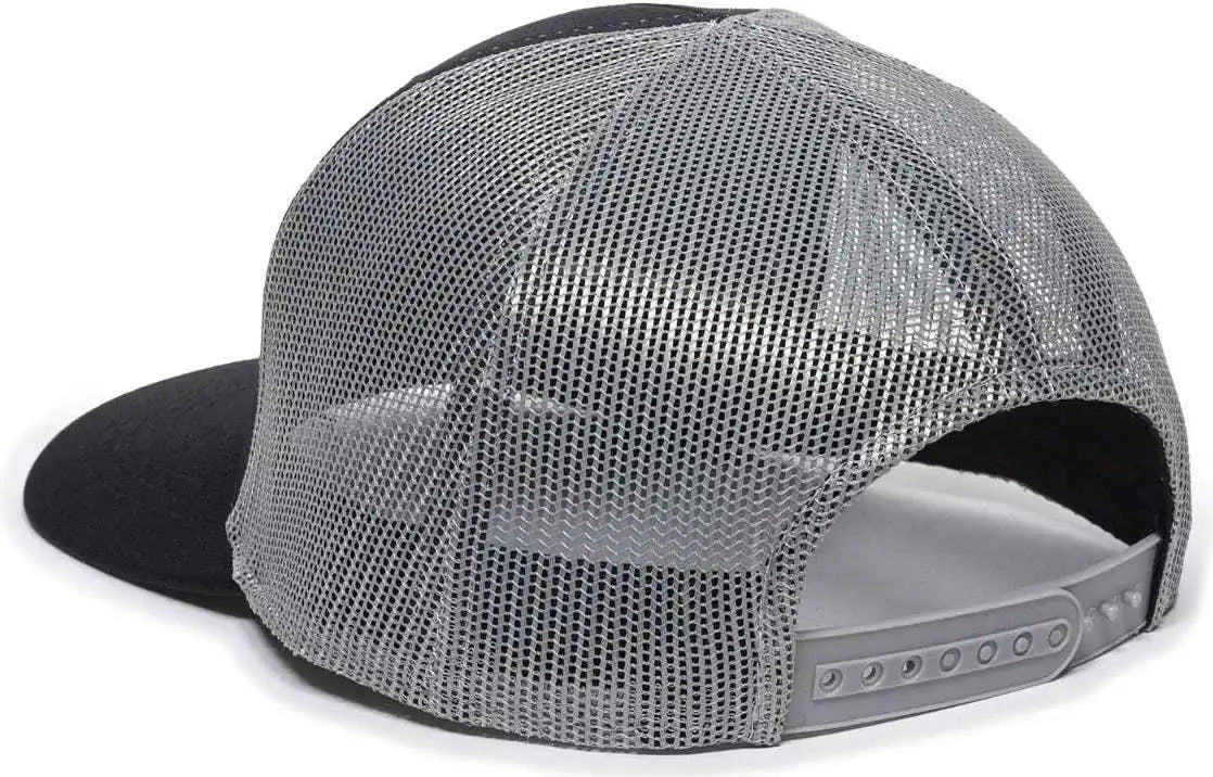 Oc Sports Hrn02a Hornady Mesh Back Cap - Black Gray - 6 7/8’’ - 7 1/2’’