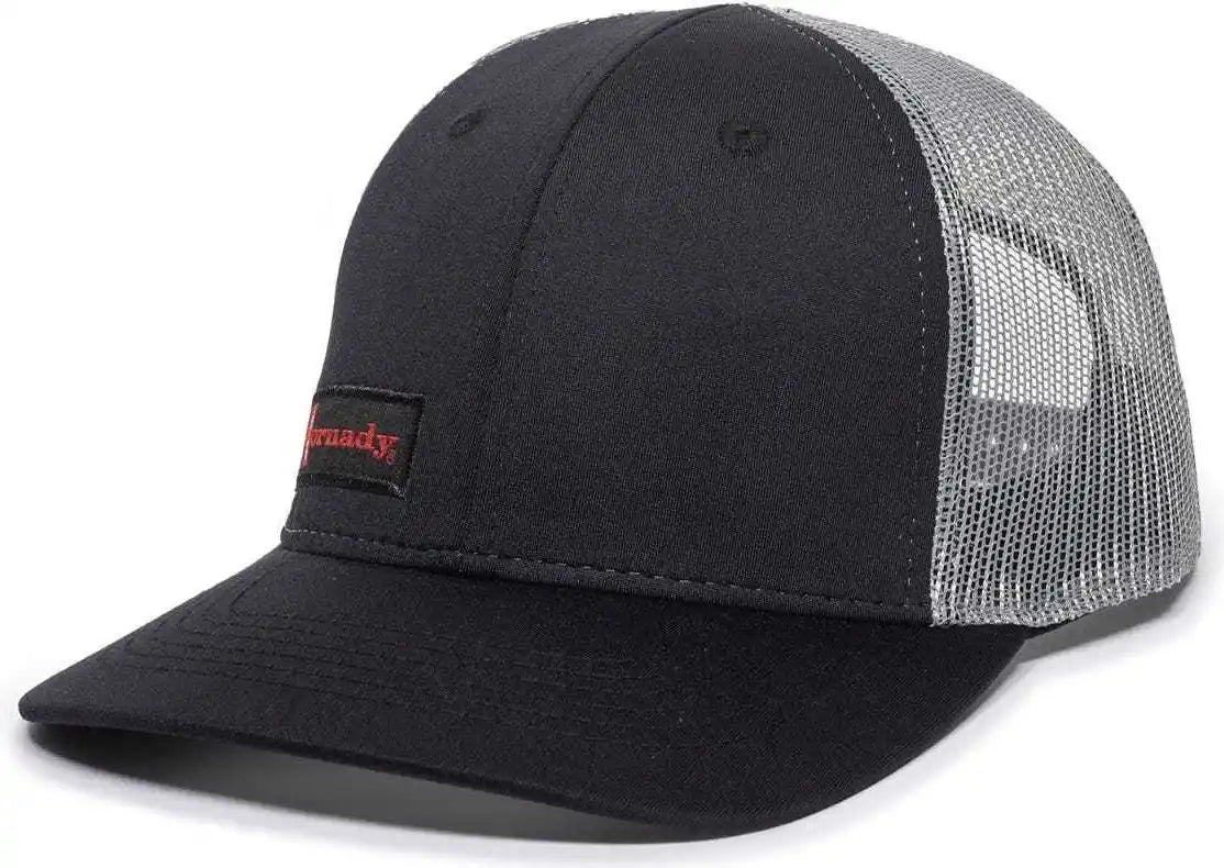 Oc Sports Hrn02a Hornady Mesh Back Cap - Black Gray - 6 7/8’’ - 7 1/2’’