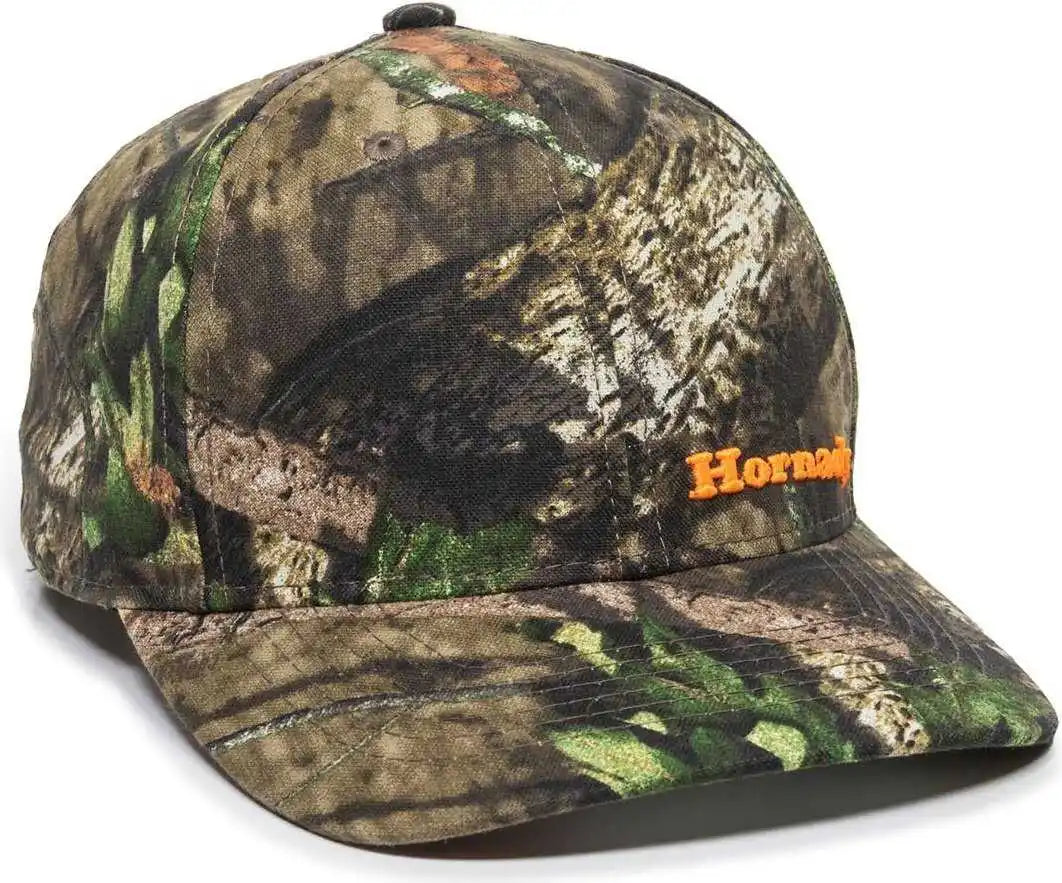 Oc Sports Hrn04a Hornady Canvas Camo Cap - Mossy Oak Break-up Country - 6 7/8’’ - 7 1/2’’