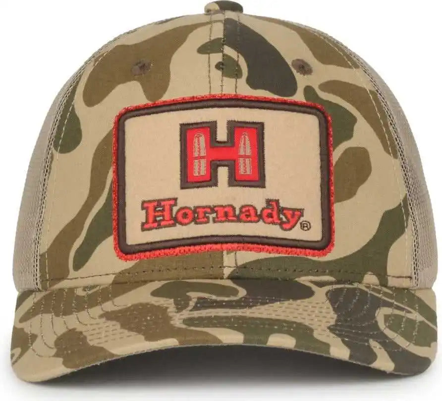 Oc Sports Hrn09 Hornady Series Cap - Brown Generic Woodland Camo Tan - Osfm