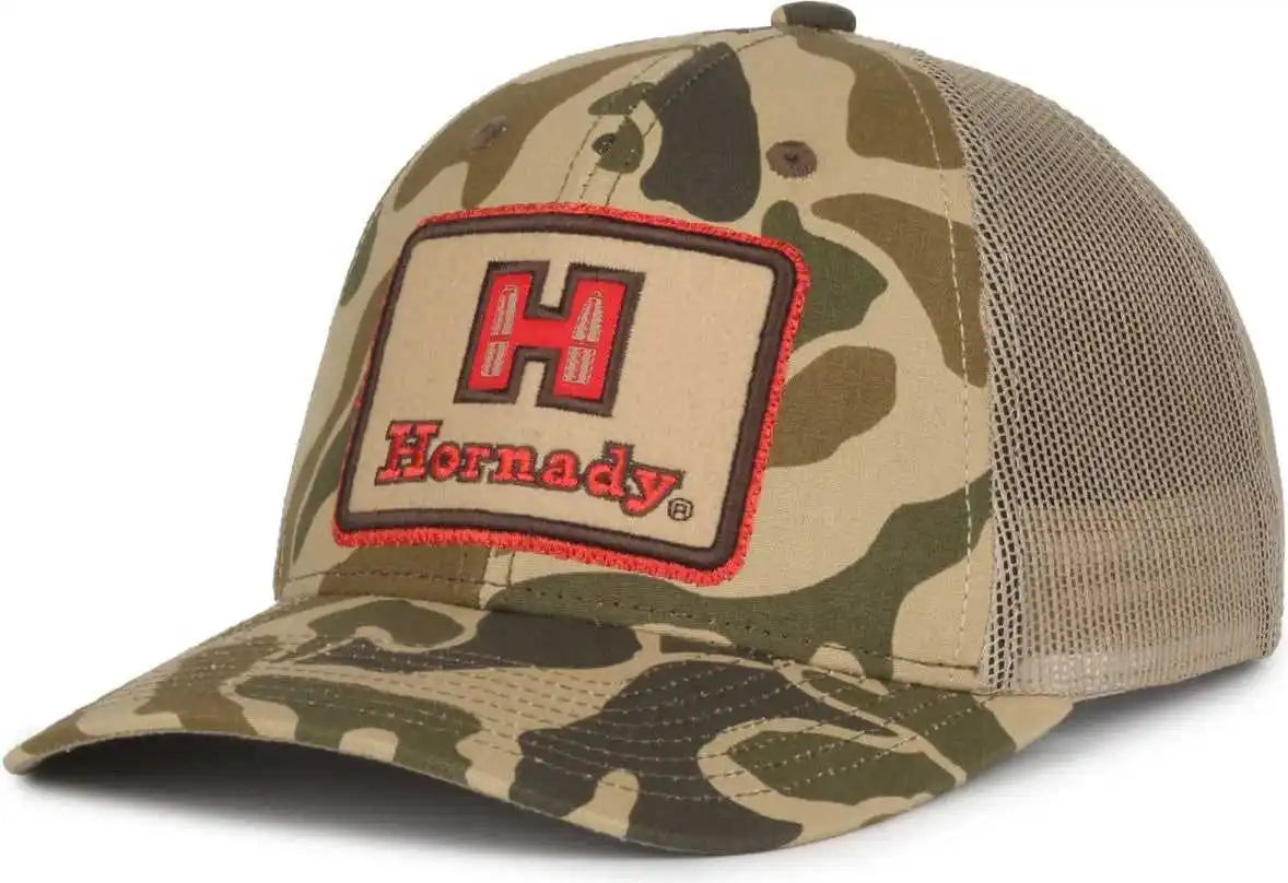 Oc Sports Hrn09 Hornady Series Cap - Brown Generic Woodland Camo Tan - Osfm