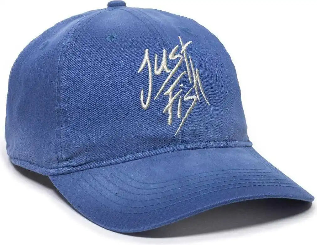 Oc Sports Jf-007 Fishing Adjustable Cap - Grey Blue - Gray / 6 7/8’’ - 7 1/2’’