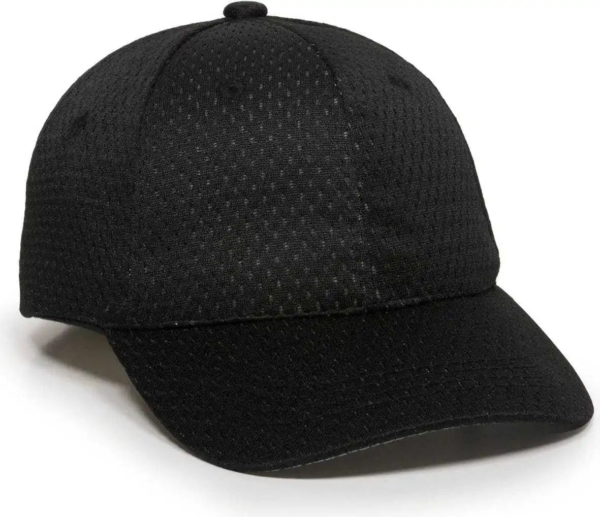 Oc Sports Jm-123 Jersey Mesh Custom Baseball Caps - Black - 6 3/8’’ - 7’’