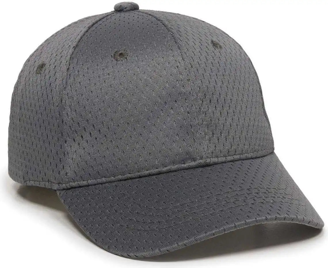 Oc Sports Jm-123 Jersey Mesh Custom Baseball Caps - Charcoal - Dark Gray / 6 3/8’’ - 7’’