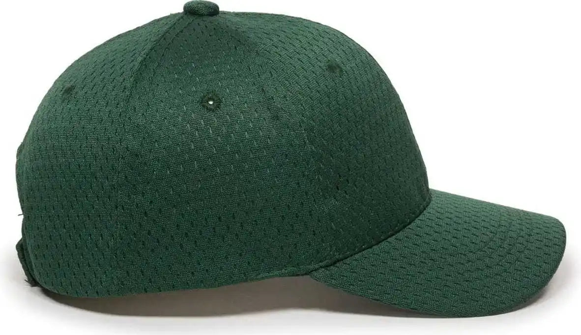Oc Sports Jm-123 Jersey Mesh Custom Baseball Caps - Dark Green