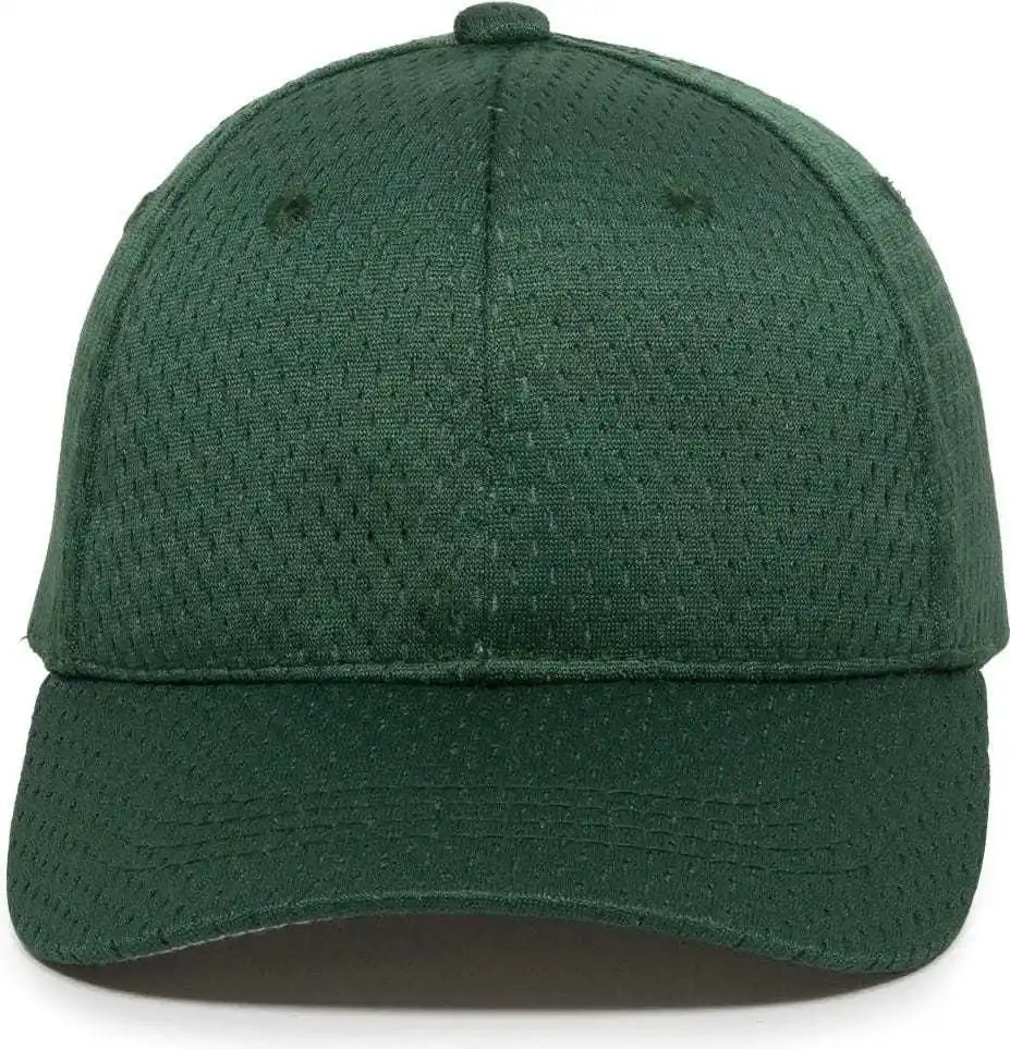 Oc Sports Jm-123 Jersey Mesh Custom Baseball Caps - Dark Green