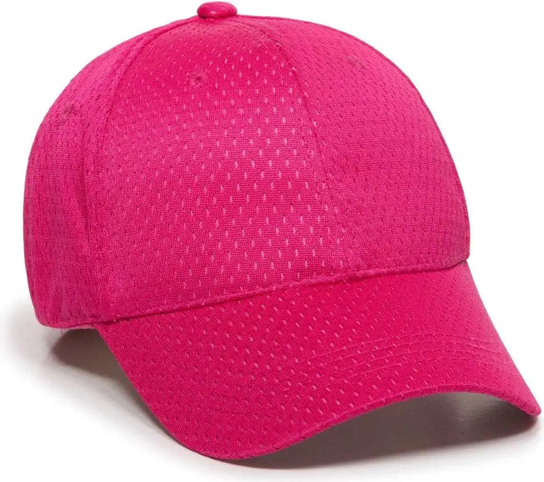 Oc Sports Jm-123 Jersey Mesh Custom Baseball Caps - Fuchsia - 6 3/8’’ - 7’’