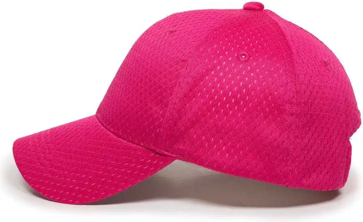 Oc Sports Jm-123 Jersey Mesh Custom Baseball Caps - Fuchsia - 6 3/8’’ - 7’’