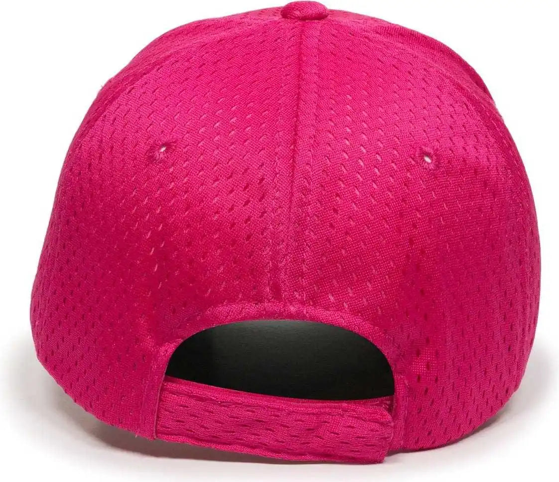 Oc Sports Jm-123 Jersey Mesh Custom Baseball Caps - Fuchsia - 6 3/8’’ - 7’’